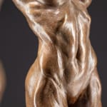 Richard MacDonald, Contemporary Nude Spire IV - Clarity Red, 2015