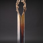 Richard MacDonald, Contemporary Nude Spire IV - Clarity Red, 2015