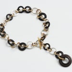 Kathryn Kelly, Mixed Material Chain Necklace