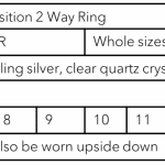 Kathryn Kelly, Pantheon Hemisphere 2 Way Ring