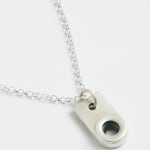 Kathryn Kelly, Ebony Single Arch + Silver Lined Rings
