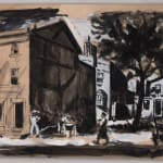 Dox Thrash, Vacant Lot, Street Scene, c. 1940