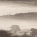 Norman Ackroyd, Weston Hill – Clun Forest – Shropshire, 1993