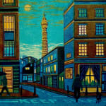 F is for Fitzrovia, A Night, a Street, a Lamp, 2022