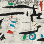 Joan Miró, Tracé sur la Paroi II, 1967