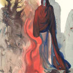 Salvador Dalí, Usurers (Inferno: Canto 17), 1960-64