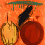 John Hoyland, Quas, 1986