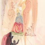 Salvador Dalí, Prayer of St. Bernard (Paradise: Canto 33), 1960-64