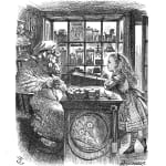 John Tenniel, The ground was soon covered with little heaps of men