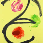 John Hoyland, Little Red Demon 9.92, 1992