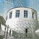 Anne Desmet, British Museum - Blue Sky, 2023