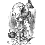 John Tenniel, The ground was soon covered with little heaps of men