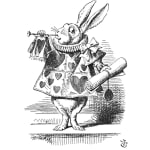 John Tenniel, At this the whole pack rose up into the air, and came flying down upon her...