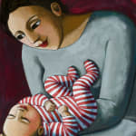 Anita Klein Studio Sale, Angel with Baby