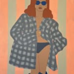 Susie Stone, Check Coat, 2025