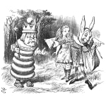 John Tenniel, I shook him well from side to side, until his face was blue...