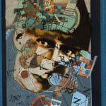 Eduardo Paolozzi, Untitled X (maquette for 9 heads), 1995