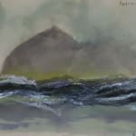 Norman Ackroyd, Approaching Flannan, 2011