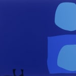 Patrick Heron, Eight including Ultramarine, 1971