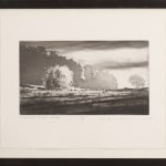 Norman Ackroyd, Weston Hill – Clun Forest – Shropshire, 1993