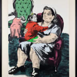 Paula Rego, Girl with Two Mothers, 2001