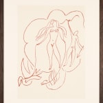Henri Matisse, Plate 84. Florilège des Amours de Ronsard , 1948