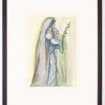 Salvador Dalí, Prayer of St. Bernard (Paradise: Canto 33), 1960-64