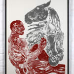 Elisabeth Frink, Man and Horse (Stage Proof), 1990