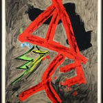 John Hoyland, Little Red Demon 9.92, 1992