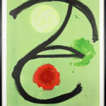 John Hoyland, Little Red Demon 9.92, 1992