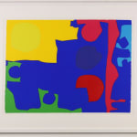 Patrick Heron, Violet Diagonal, 1978