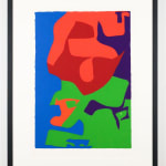 Patrick Heron, Violet Diagonal, 1978