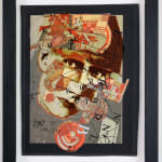 Eduardo Paolozzi, Untitled X (maquette for 9 heads), 1995