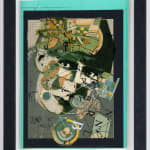 Eduardo Paolozzi, Untitled X (maquette for 9 heads), 1995