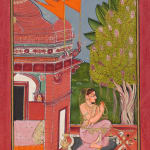 Bangali Ragini of Pancham Raga: an illustration to the Ragamala, Rajasthan, Kota, c. 1700-1720
