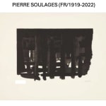 Secondary Market, Pierre Soulages - Lithographie n°16, 1964
