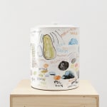 Fabrice Hyber , Peinture Homéopathique n°27 (Je s’aime), 2008