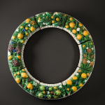 Giovanni Della Robbia (1469 – 1529/30), Frame, Garland of fruits, Vegetables and Flowers