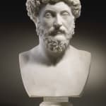 Bust of Marcus Aurelius (121-180 AD) & Bust of Domitianus (51-96 AD)