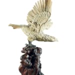 Large Ivory Eagle, End of the 19th century