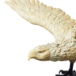 Large Ivory Eagle, End of the 19th century