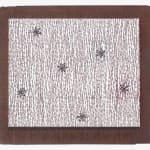 Katagami / Uwagami, #016972 Katagami (Textilfärbeschablone), Japan, Späte Edo-Zeit / Meiji-Zeit (2. H. 19. Jh. / Anfang 20. Jh.)