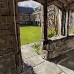 Matthew Wood RCA, Croft Castle, Hallway Window, 2025