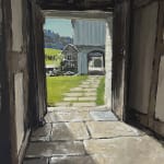 Matthew Wood RCA, Moseley Old Hall. Doorway from the dining room, 2024