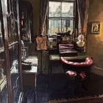 Matthew Wood RCA, Moseley Old Hall. Doorway from the dining room, 2024