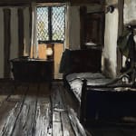 Matthew Wood RCA, Moseley Old Hall. Doorway from the dining room, 2024