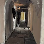Matthew Wood RCA, Moseley Old Hall. Doorway from the dining room, 2024