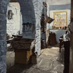 Matthew Wood RCA, Moseley Old Hall. Doorway from the dining room, 2024