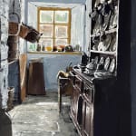 Matthew Wood RCA, Moseley Old Hall. Doorway from the dining room, 2024