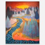 Camilla Engström, Flower and Mountain, 2025
